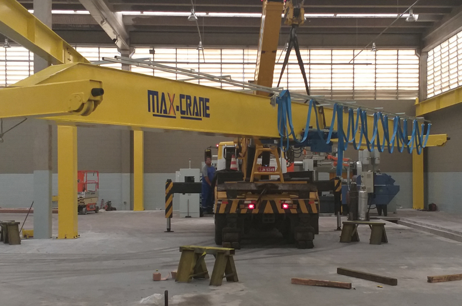 Movimentação de cargas pesadas