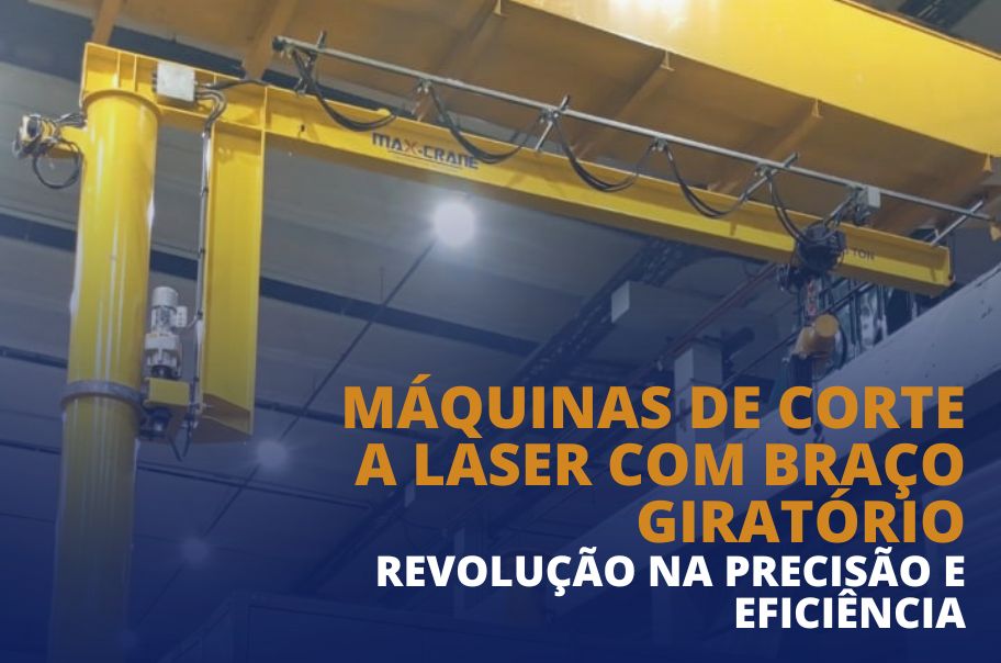 Máquinas de Corte a Laser com Braço Giratório em Ação