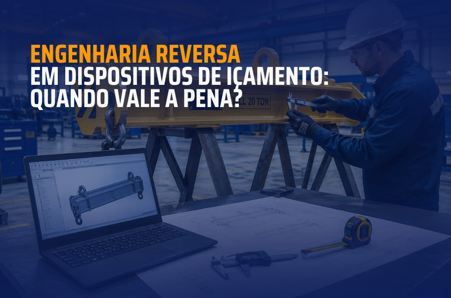 Engenharia reversa em dispositivos de içamento: quando vale a pena?